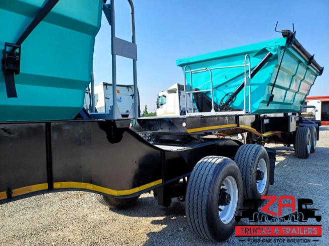 2021 SA TRUCK BODIES 25 CUBE SIDE TIPPER TRAILER #53115